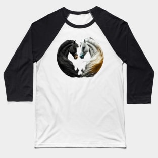 Horses Baseball T-Shirt